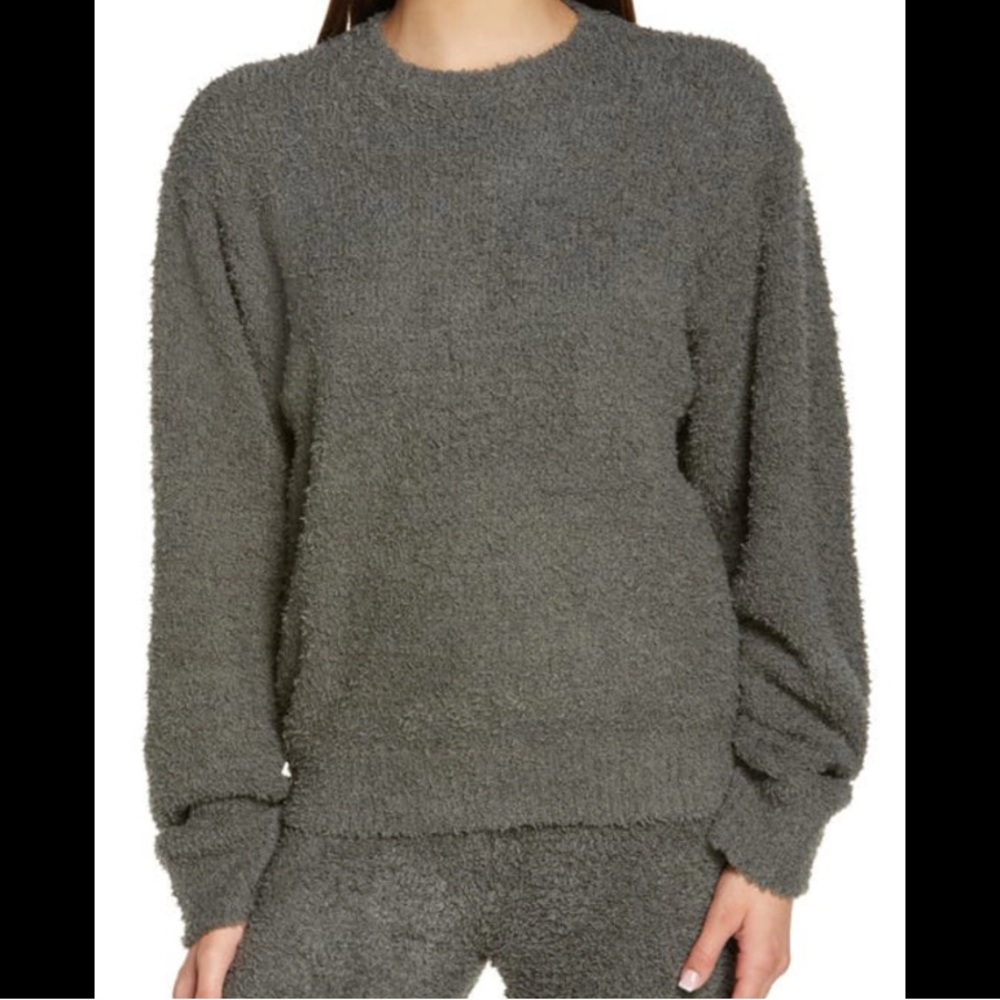 Skims Teddy Cozy Knit Pullover